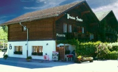 Hotel Pension Spycher Kandersteg Exterior foto